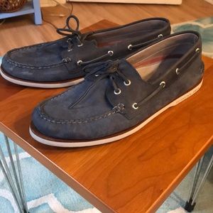 Sperrys Original Fairhaven Boat Shoe - Blue Suede
